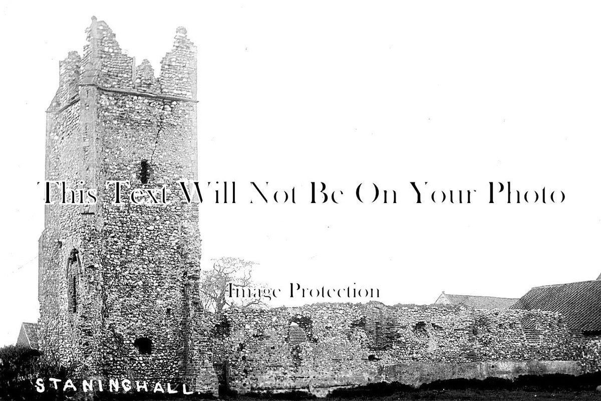 NF 1751 - Staninghall, Norfolk c1912