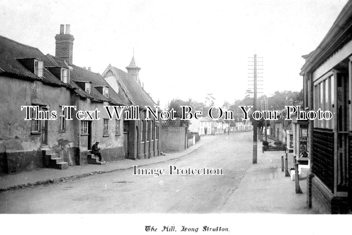 NF 1767 - The Hill, Long Stratton, Norfolk c1922