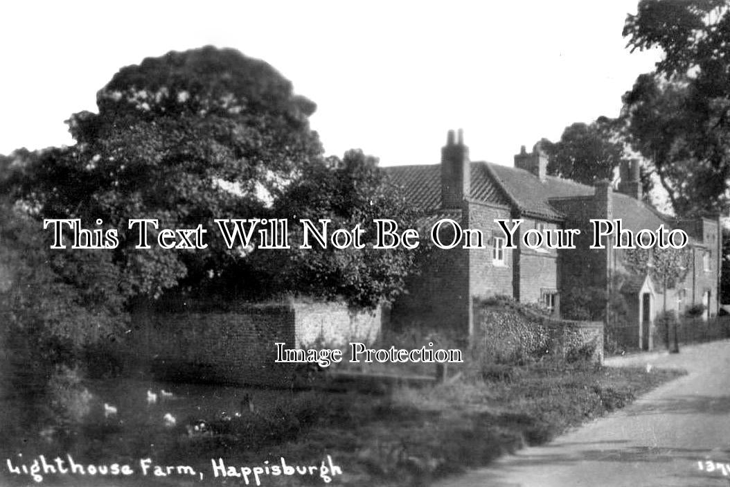 NF 1776 - Lighthouse Farm, Happisburgh, Norfolk c1920