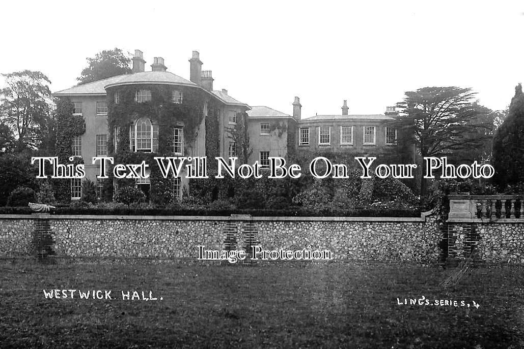 NF 1781 - Westwick Hall, Norfolk