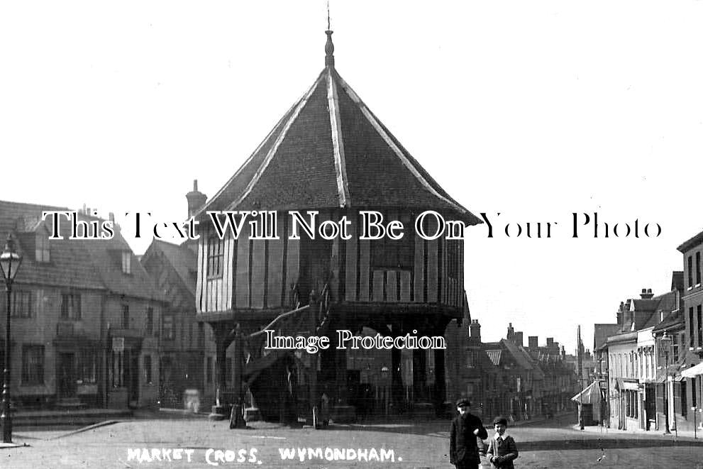NF 1785 - Market Cross, Wymondham, Norfolk c1920