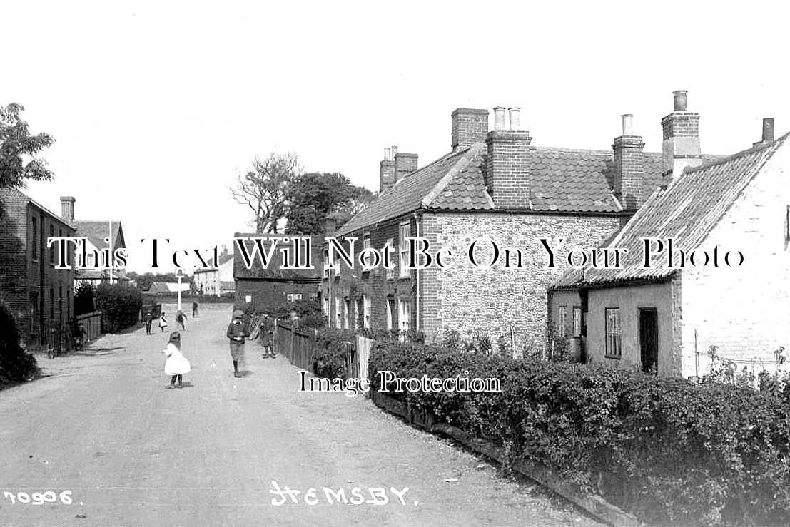 NF 1787 - Hemsby, Norfolk c1910