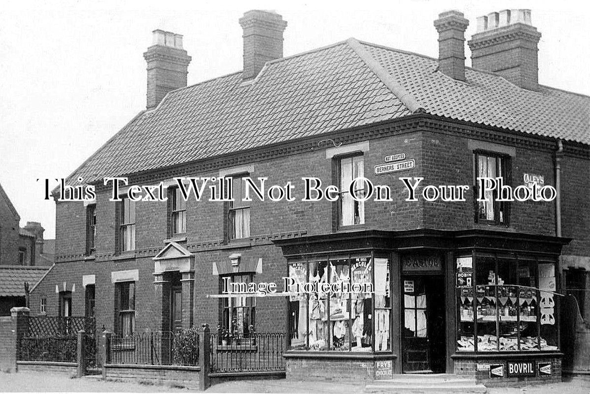 NF 18 - Berners Street, Aylsham Road, Norwich, Norfolk c1910