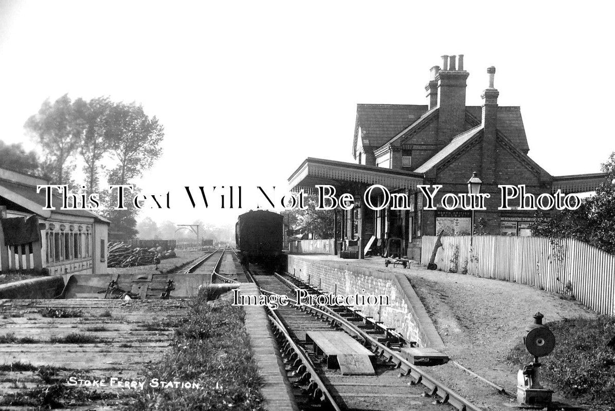 NF 1817 - Stoke Ferry Railway Station, Norfolk
