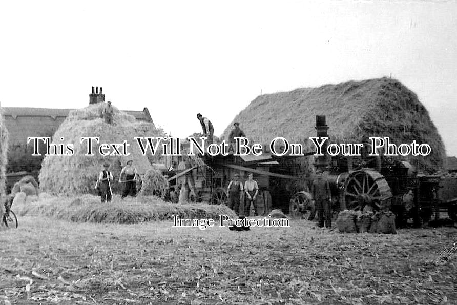 NF 1827 - Marshalls Threshing Machine, Norfolk