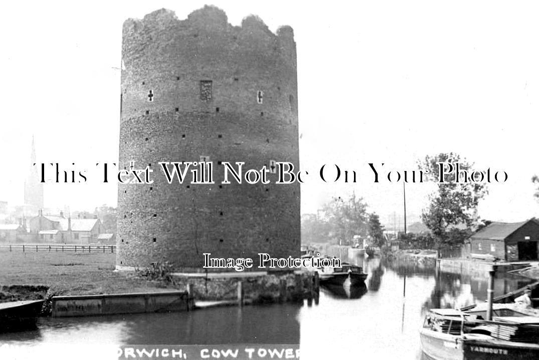 NF 1859 - Norwich Cow Tower, Norfolk c1905