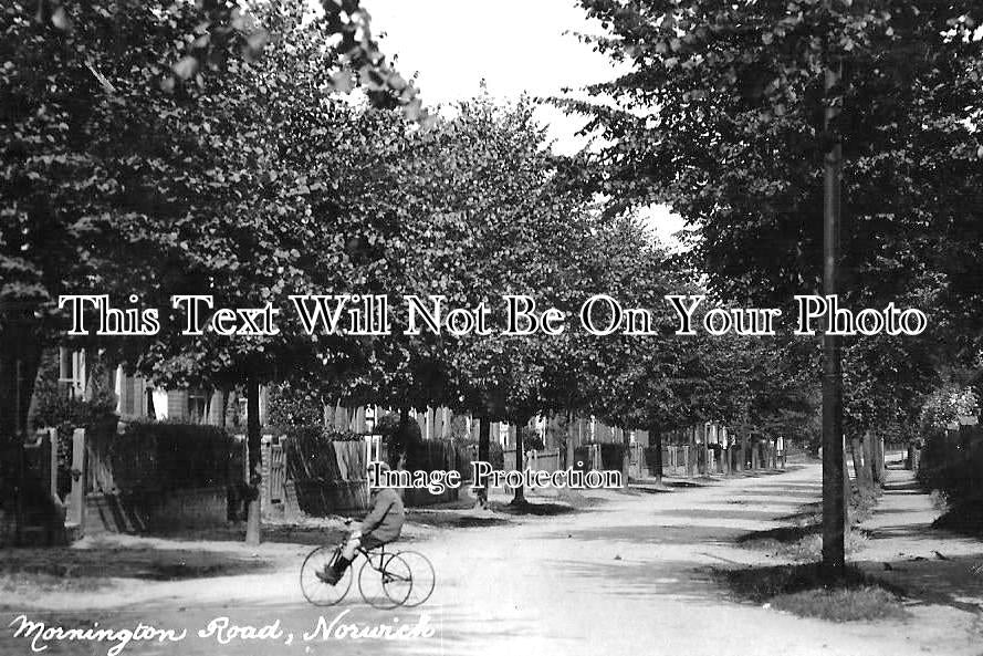 NF 1914 - Mornington Road, Norwich, Norfolk c1922