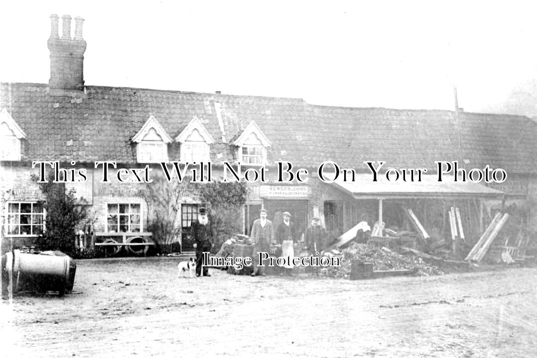 NF 1923 - Newson & Sons Plumbers, East Harling, Norfolk c1904