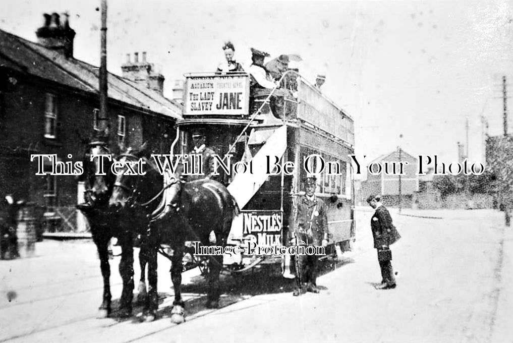 NF 1985 - Great Yarmouth Horse Drawn Tram Halfway House, Norfolk