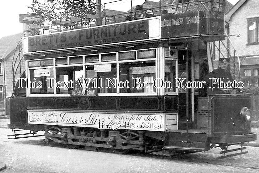 NF 2021 Dereham Road Tram, Norwich, Norfolk JB Archive