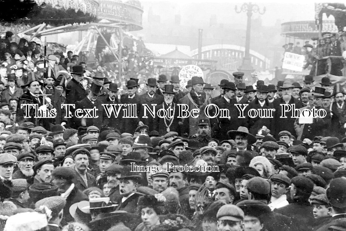 NF 2047 - Kings Lynn Mart Fun Fair, Norfolk 1905