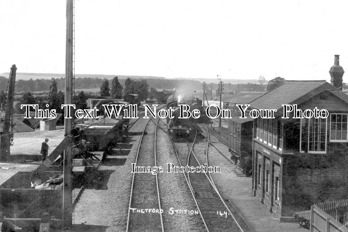 NF 2248 - Thetford Railway Station, Norfolk