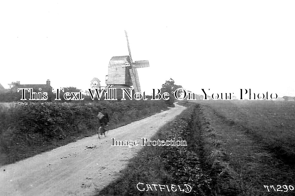 NF 2259 - Catfield Windmill Mill, Norfolk c1912