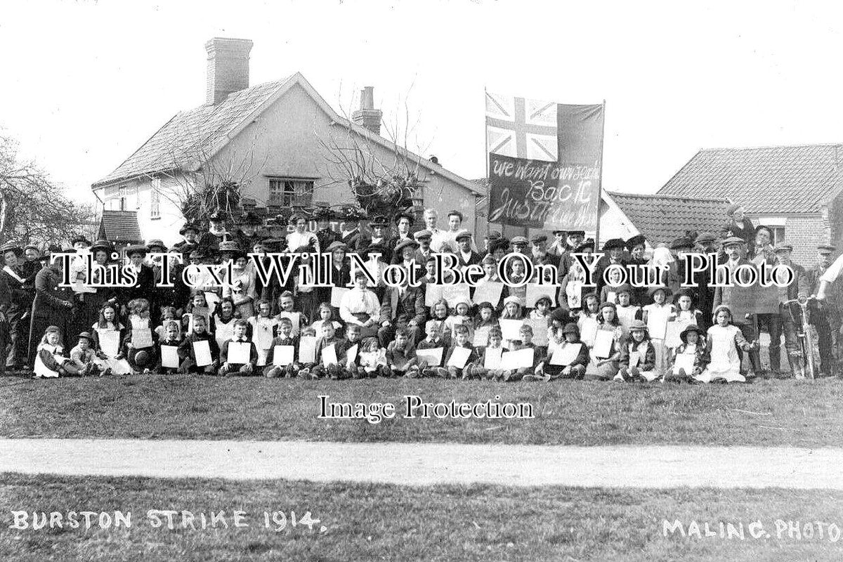 NF 2263 - Burston School Strike, Norfolk 1914
