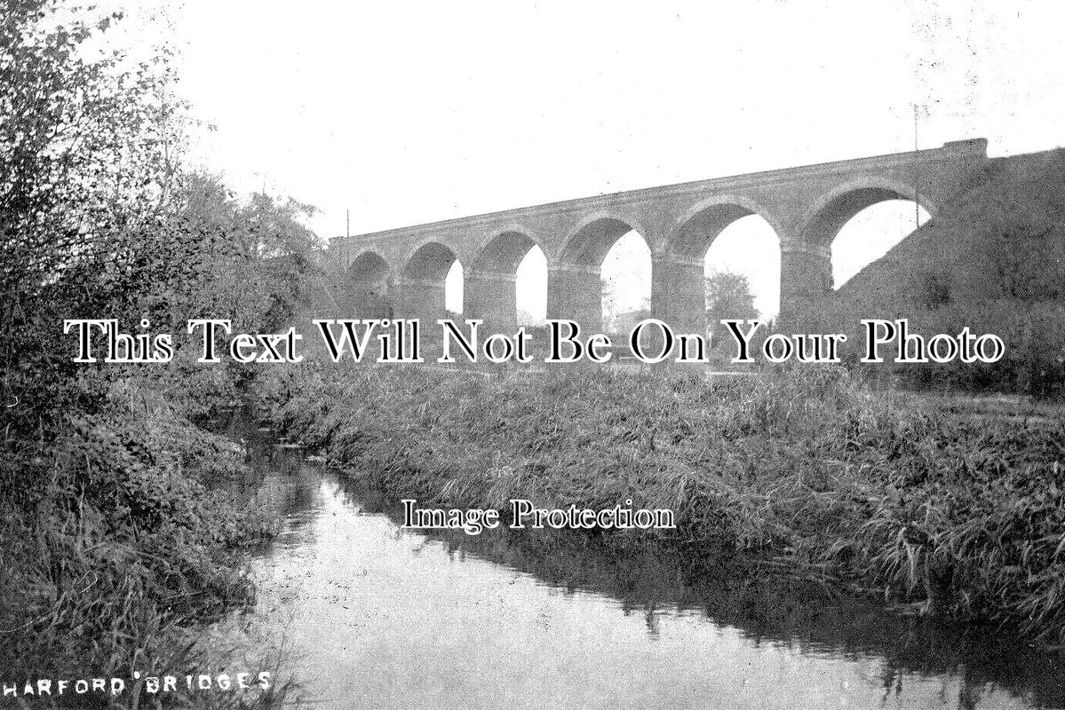 NF 2301 - Harford Viaduct Bridges, Norwich, Norfolk