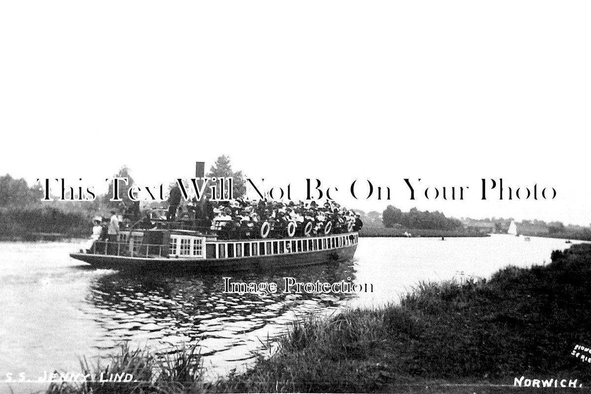 NF 2317 - S S Jenny Lind, Norwich, Norfolk