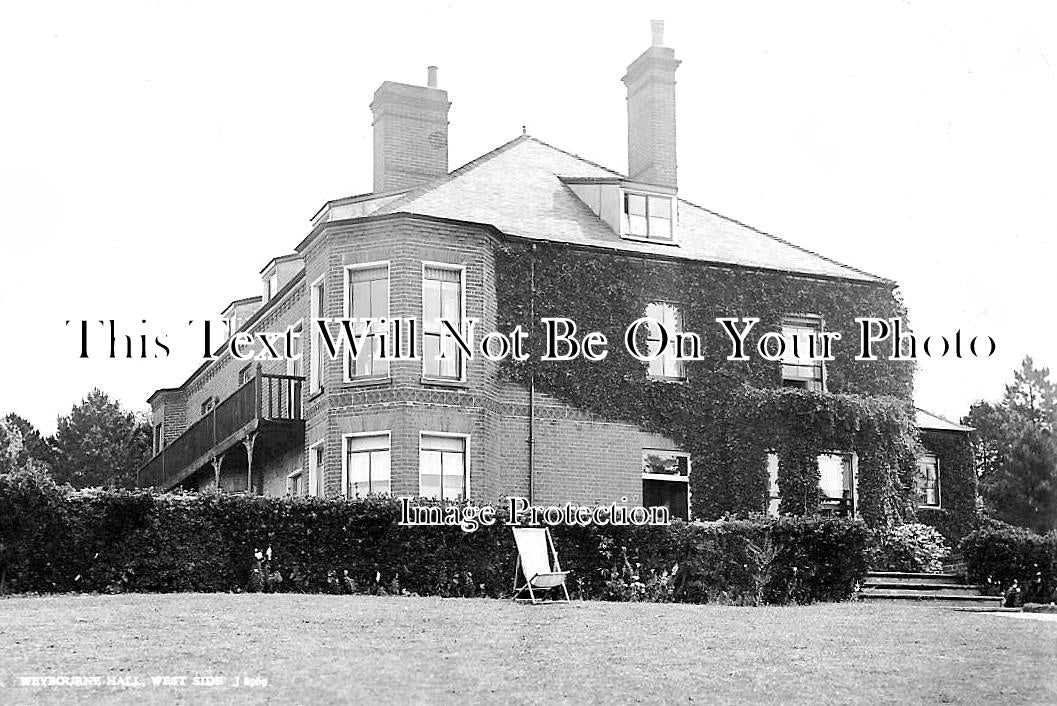NF 2349 - West Side, Weybourne Hall, Norfolk