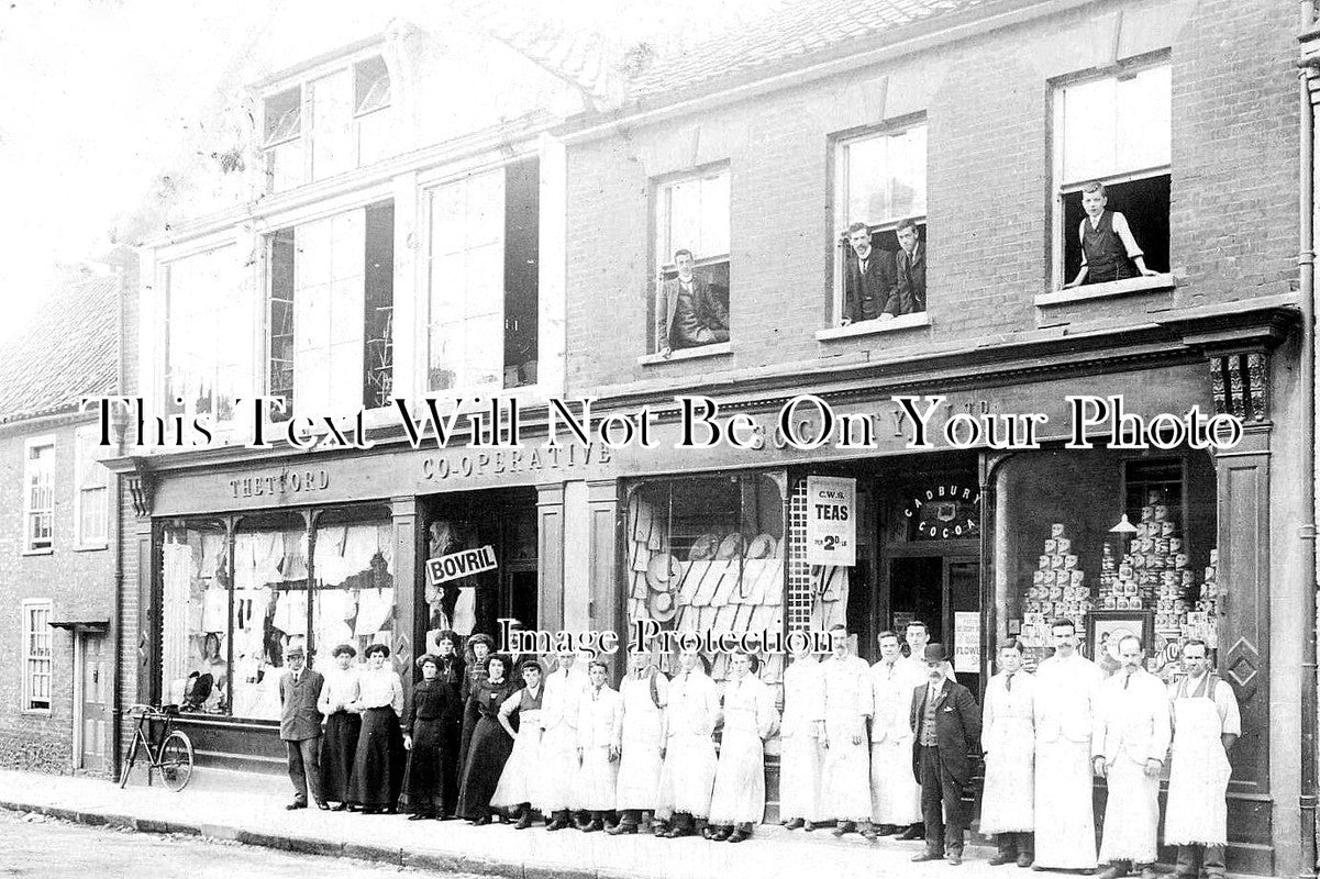 NF 2387 - Thetford Co-Operative Society Ltd, Norfolk c1905