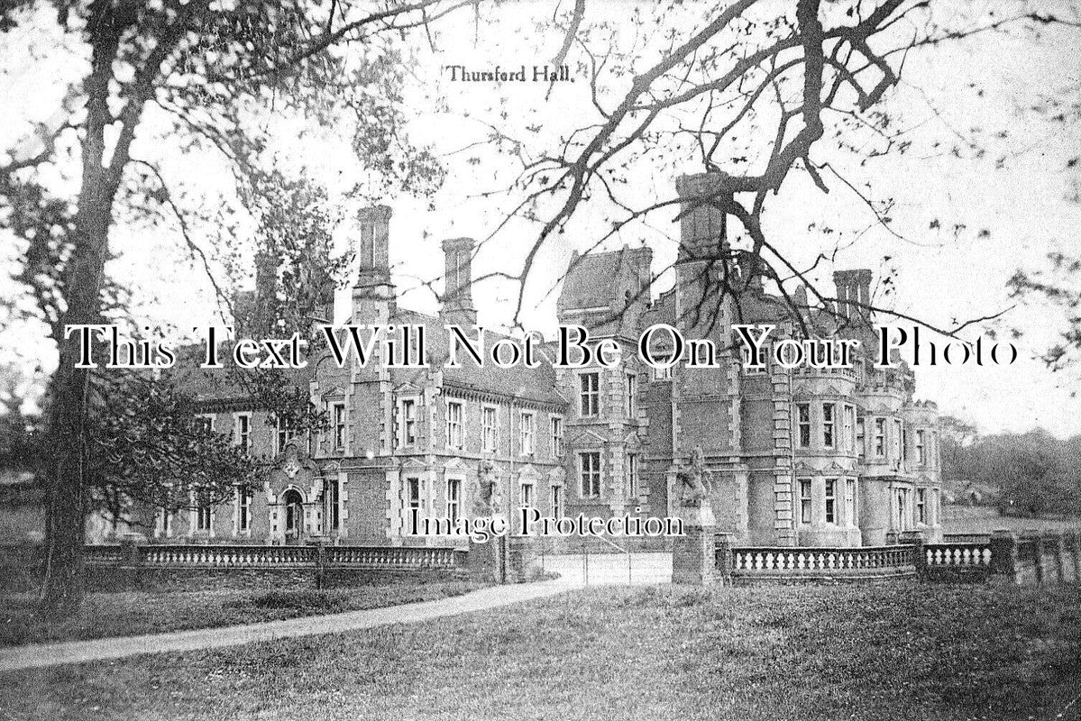 NF 2408 - Thursford Hall, Norfolk c1907