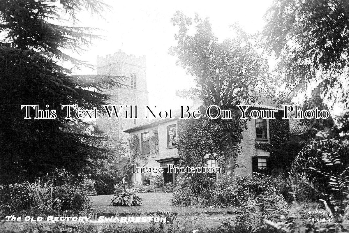 NF 2409 - The Old Rectory, Swardeston, Norfolk c1910