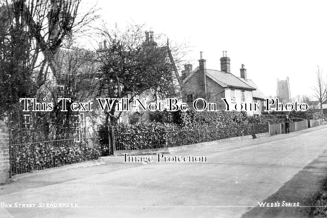 NF 2484 - New Street, Stradbroke, Norfolk c1948