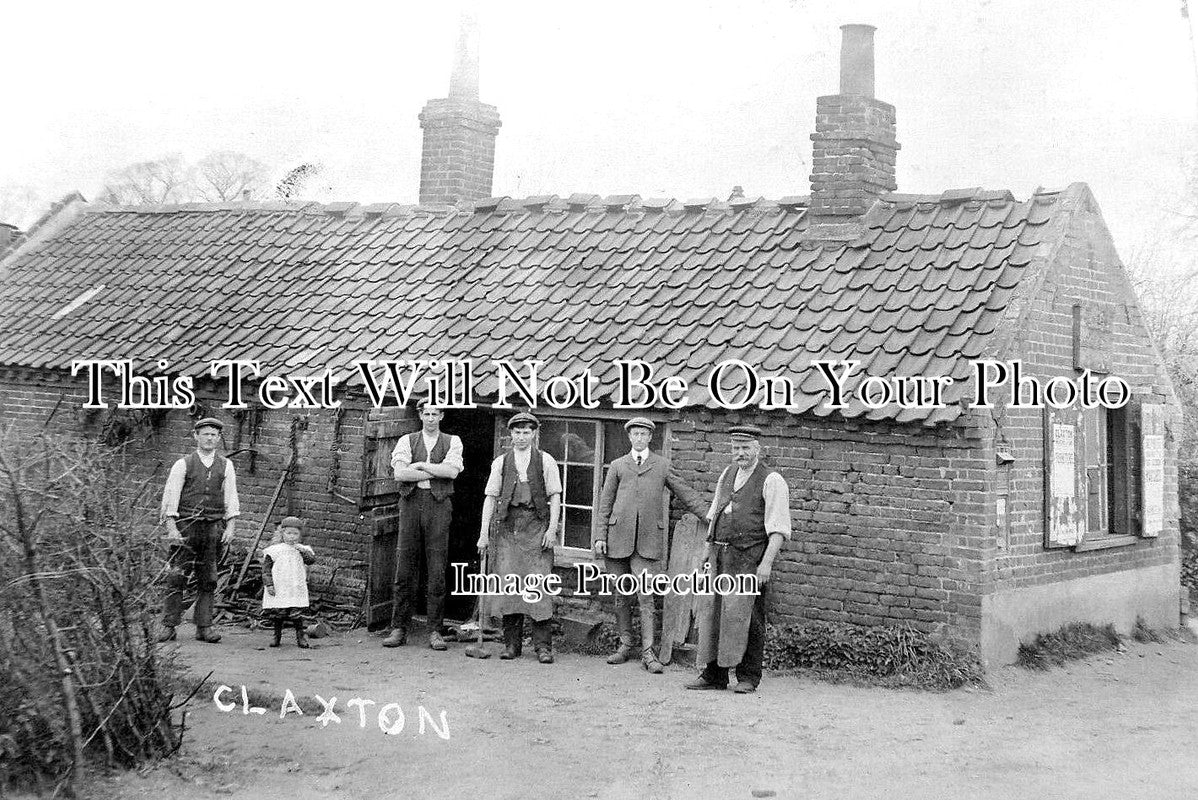 NF 2488 - The Forge, Claxton Blacksmith, Norfolk
