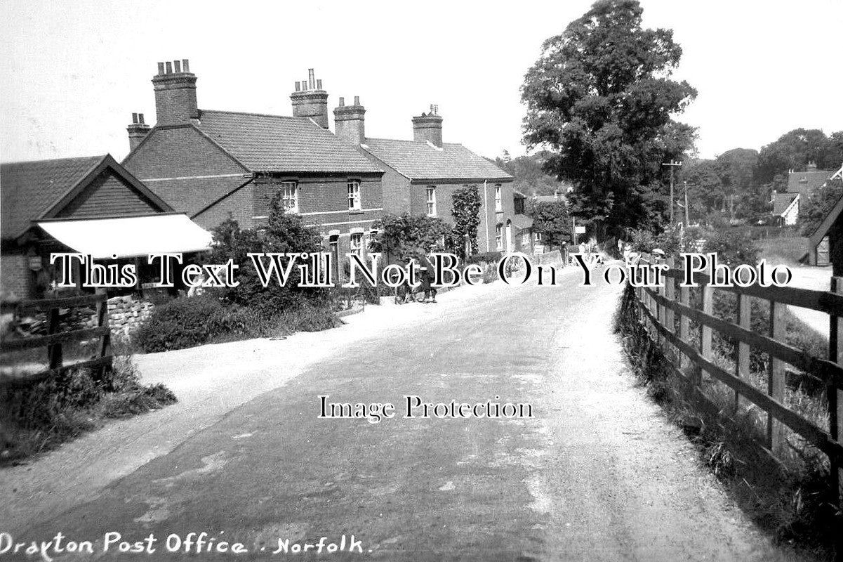 NF 2504 - Drayton Post Office, Norfolk c1951