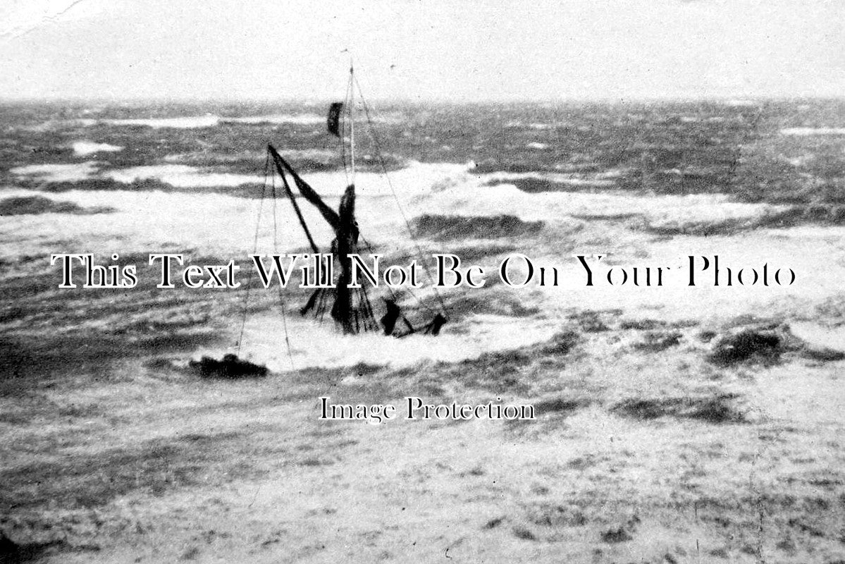 NF 2554 - Wreck Of The Sepoy, Cromer, Norfolk 1933