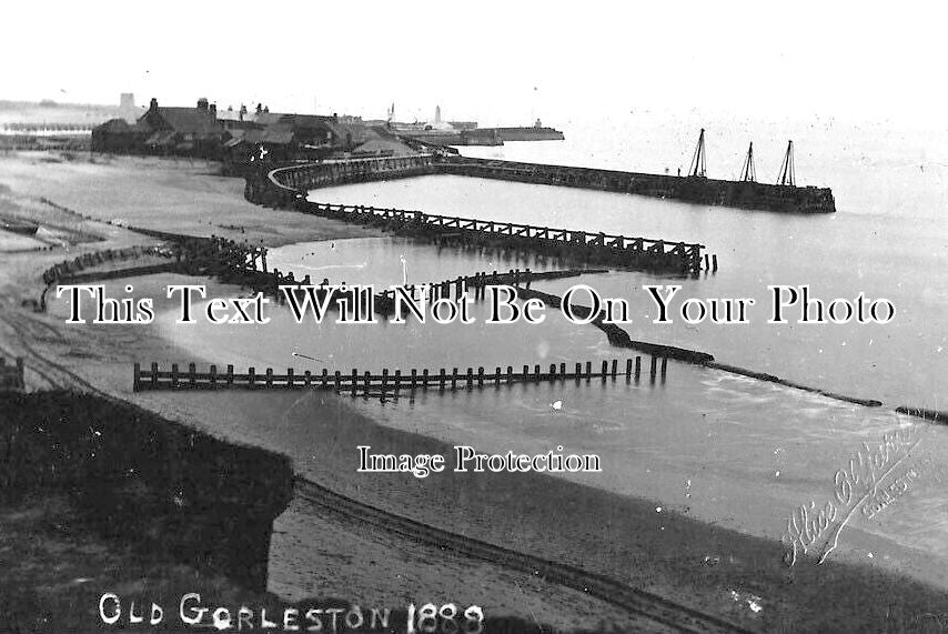 NF 2557 - Old Gorleston, Norfolk c1889