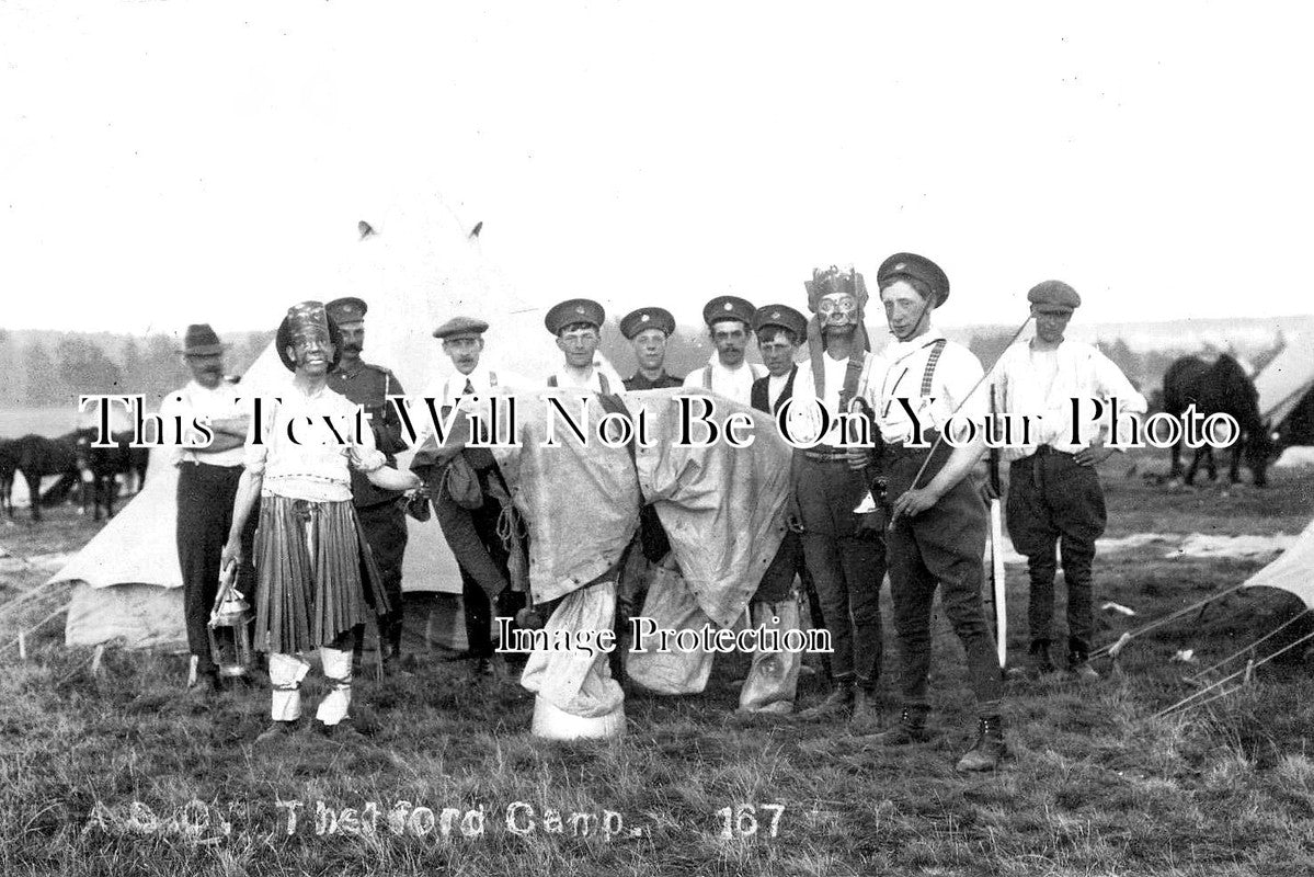 NF 2593 - Thetford Military Camp, Norfolk 1911