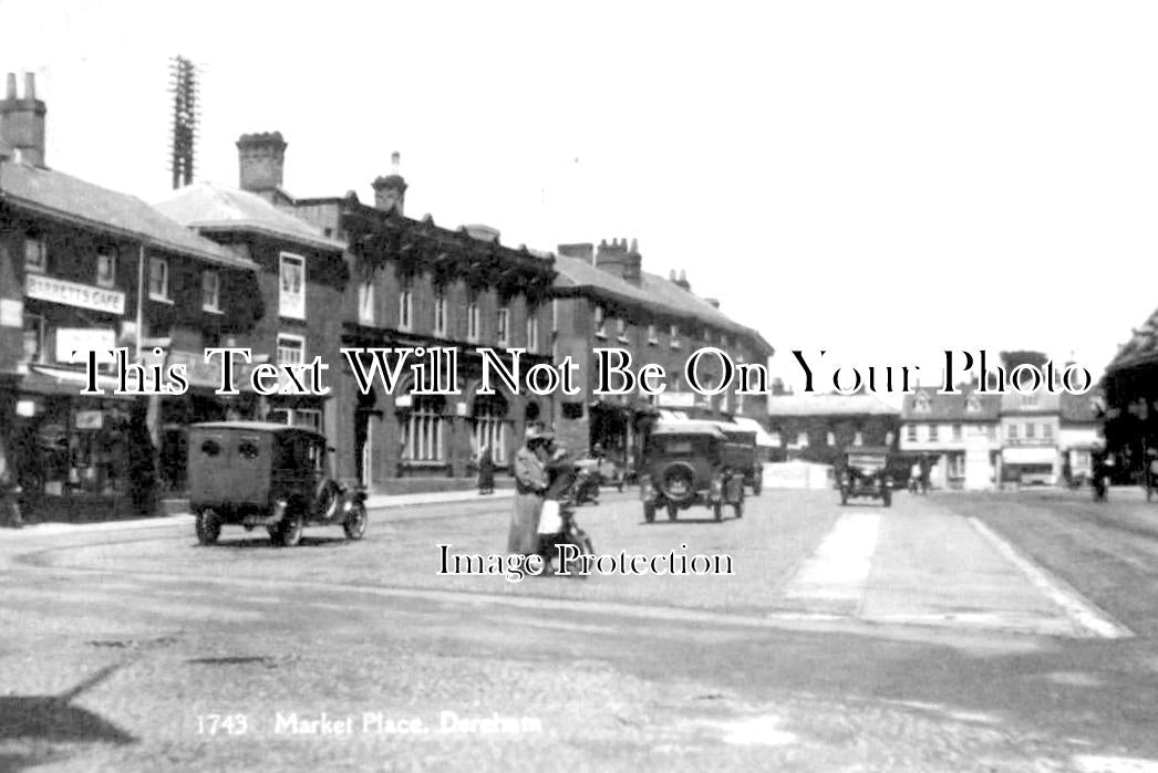 NF 2596 - Market Place, Dereham, Norfolk c1930