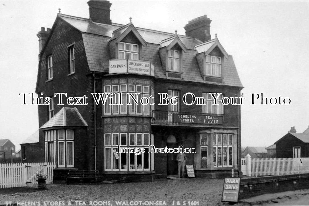 NF 262 - St.Helens Stores & Tea Rooms, Walcot-On-Sea, Norfolk