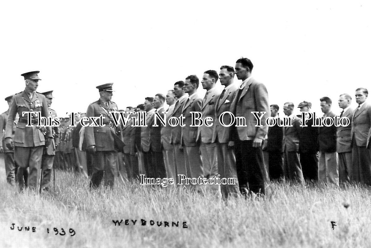 NF 2629 - Weybourne Military Camp Recruits, Norfolk 1939