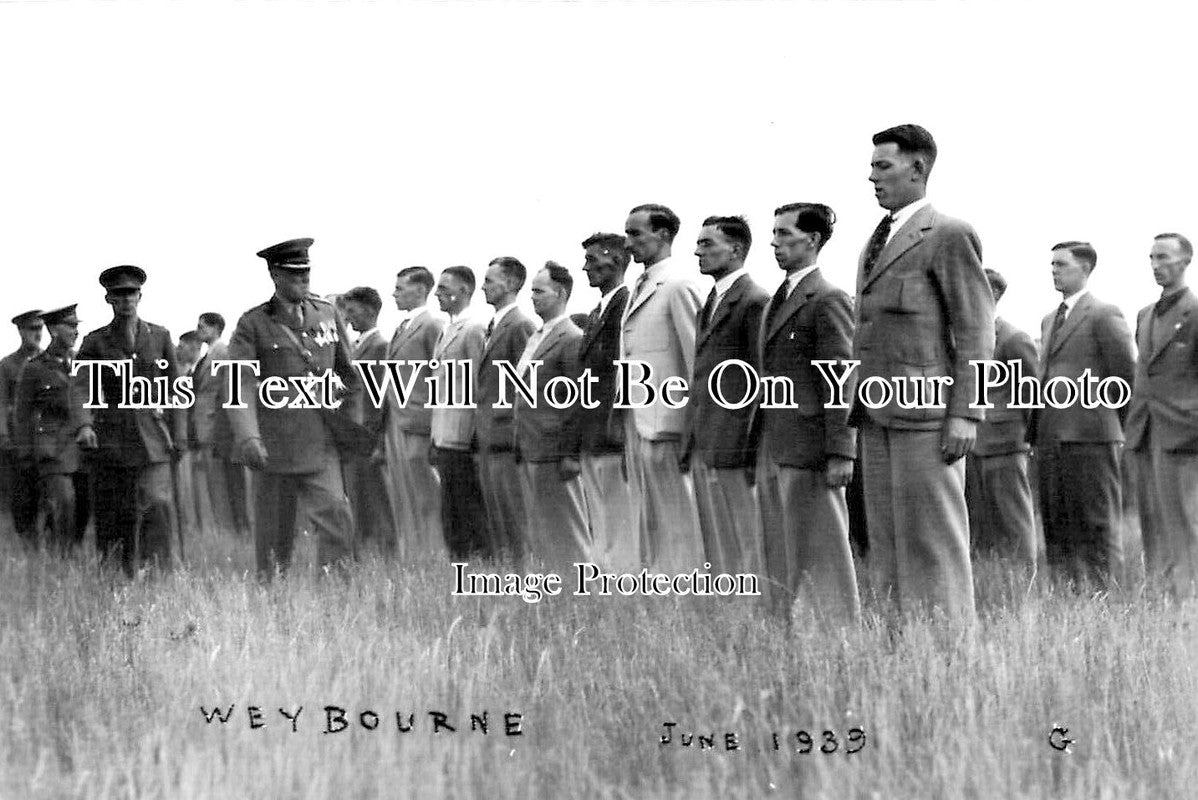 NF 2630 - Weybourne Military Camp Recruits, Norfolk 1939