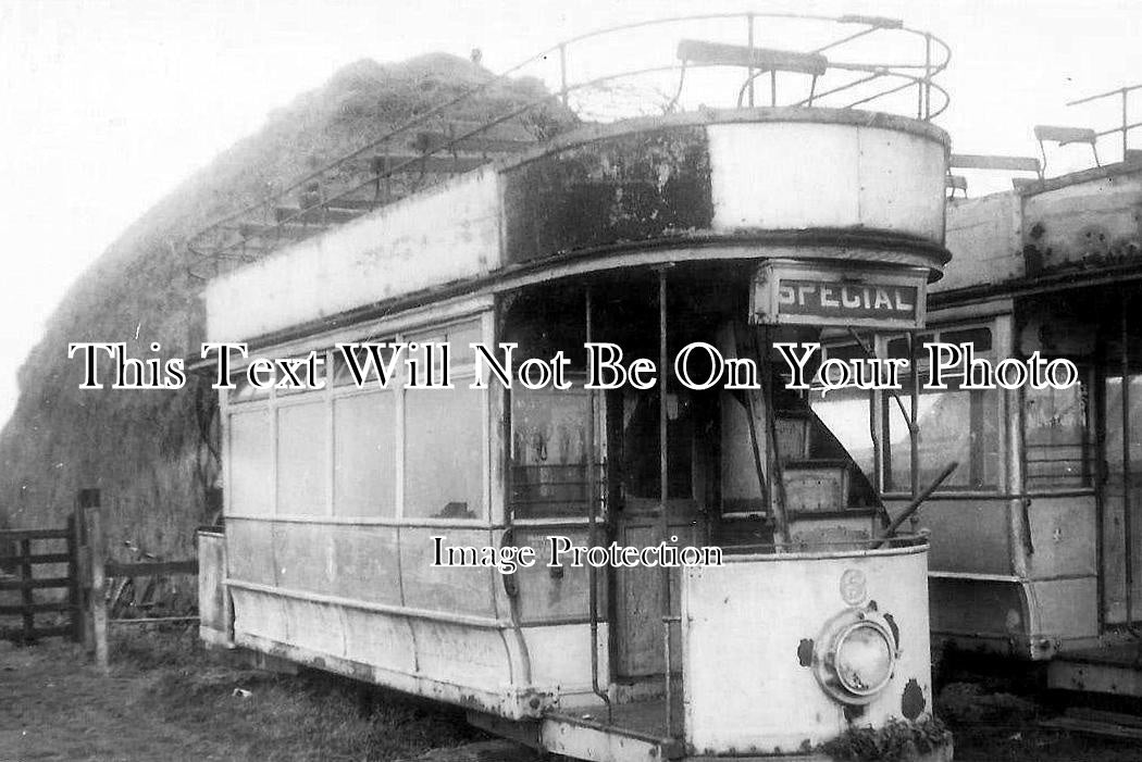 NF 2643 - Great Yarmouth Scrapped Trams, Caister Road, Norfolk