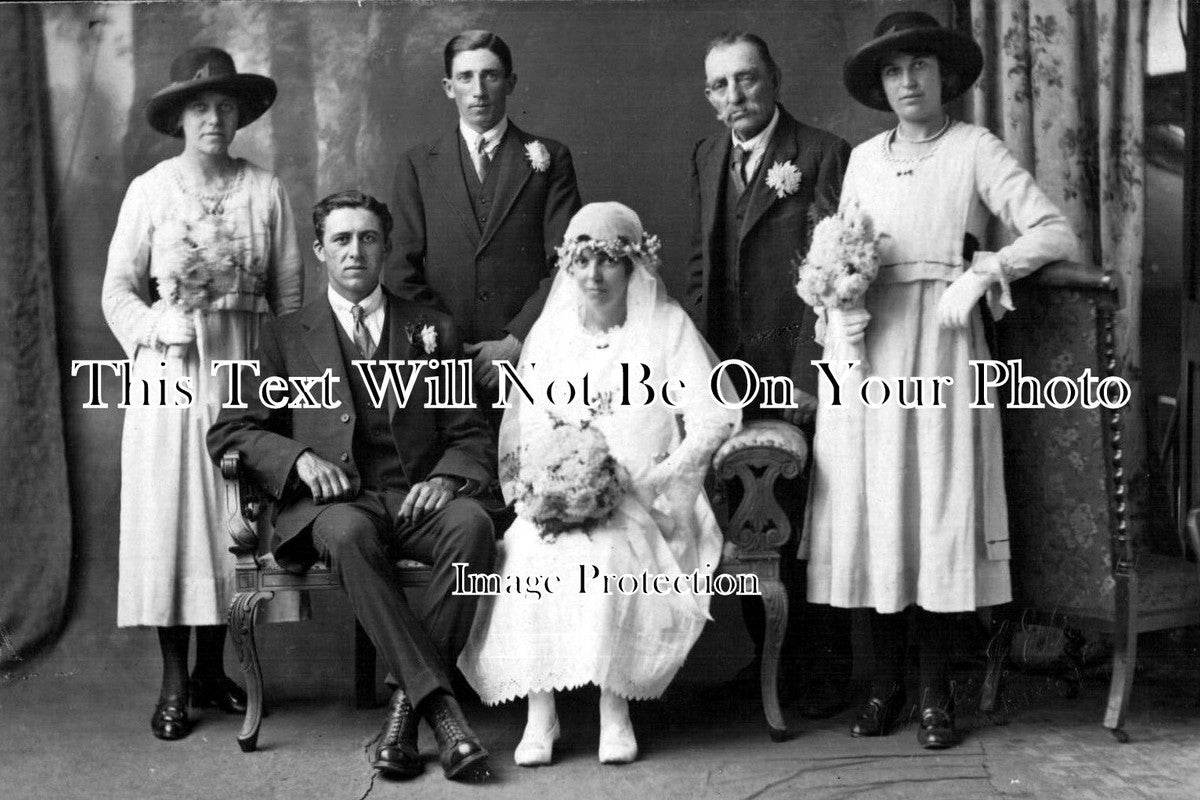NF 279 - Big House Wedding, Tilney St Lawrence, Norfolk 1919