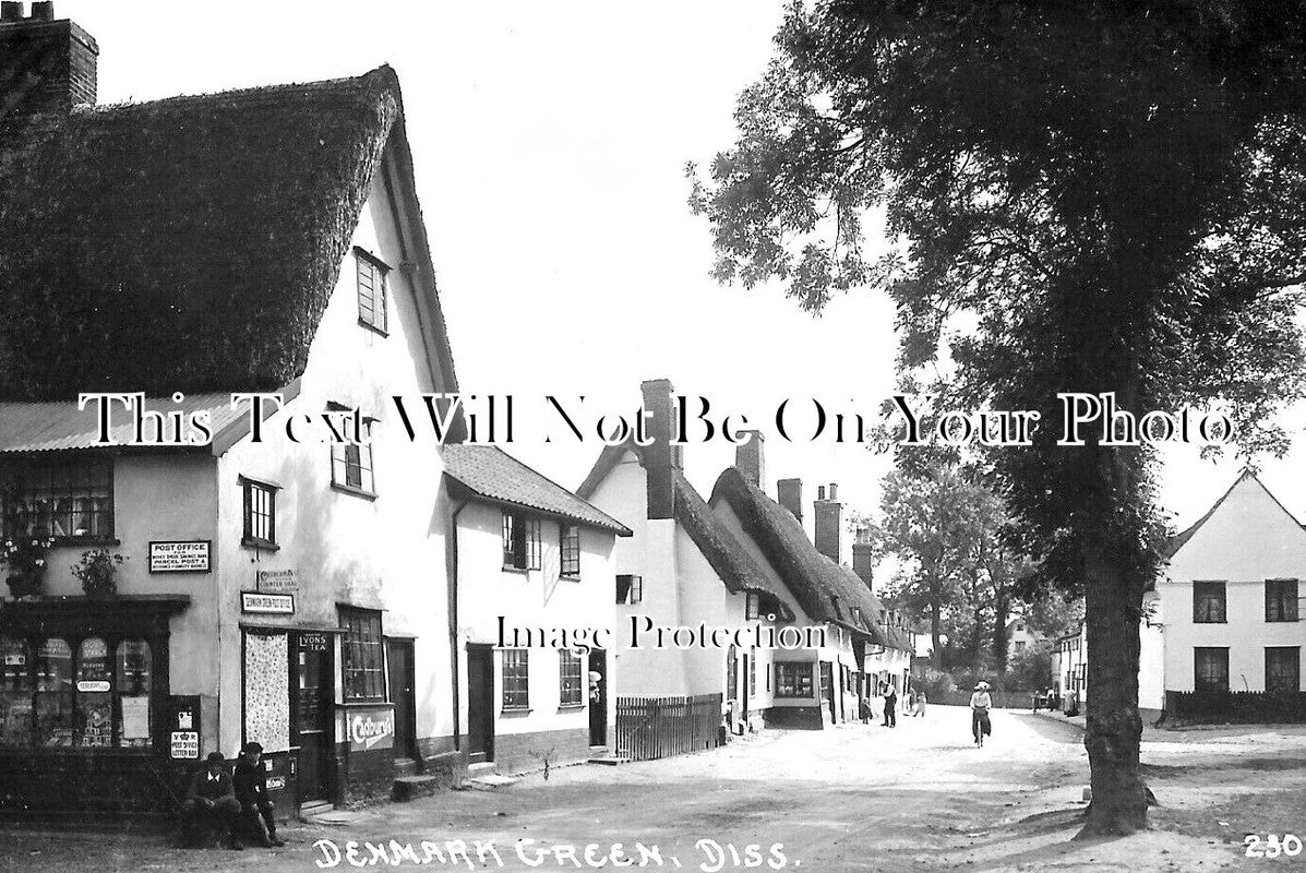 NF 2819 - Denmark Green Post Office, Diss, Norfolk