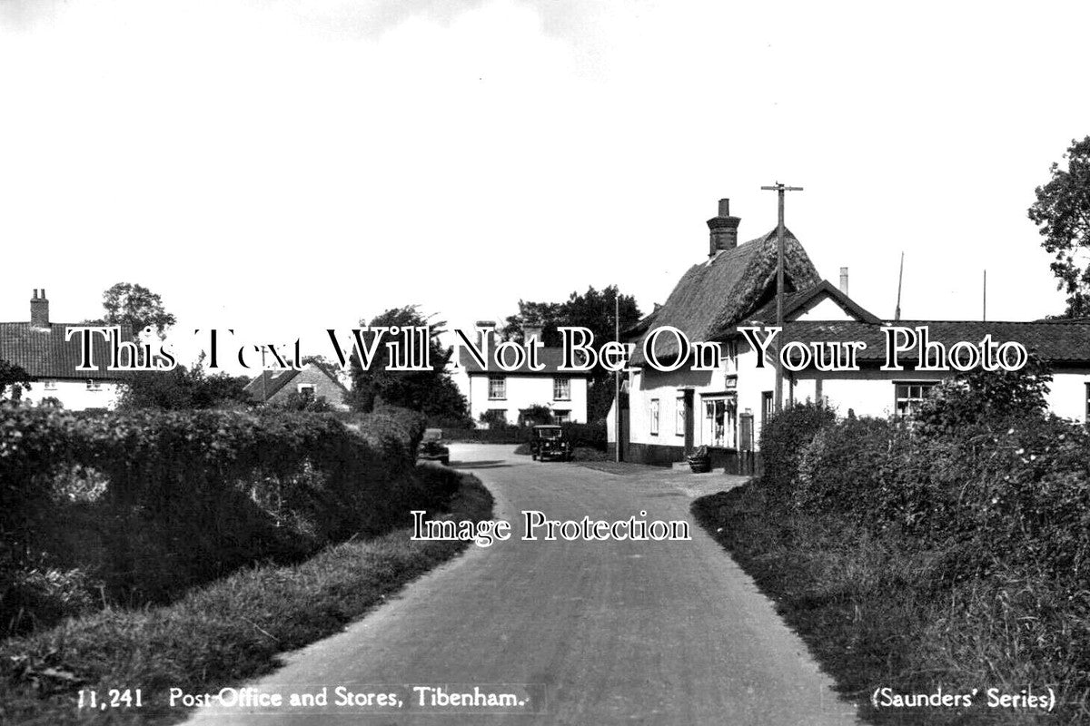 NF 2878 - Post Office & Stores, Tibenham, Norfolk