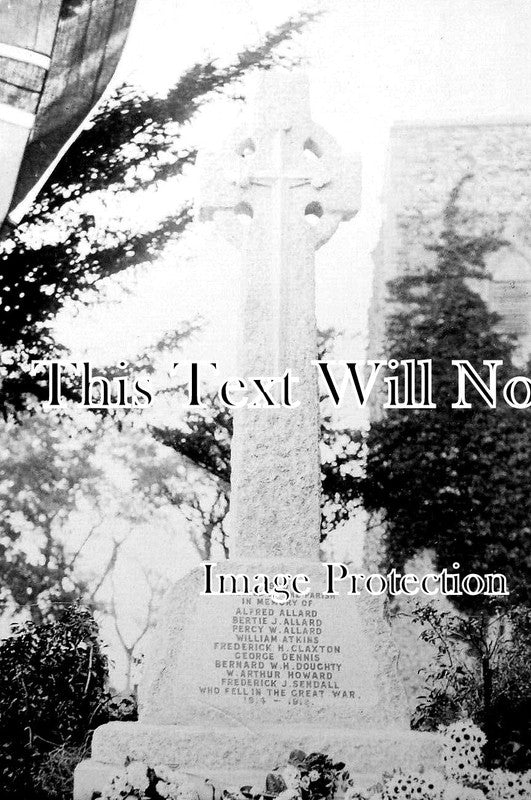 NF 2986 - Skeyton War Memorial, Norfolk