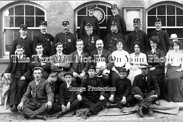 NF 2997 - Fakenham Post Office Staff, Norfolk