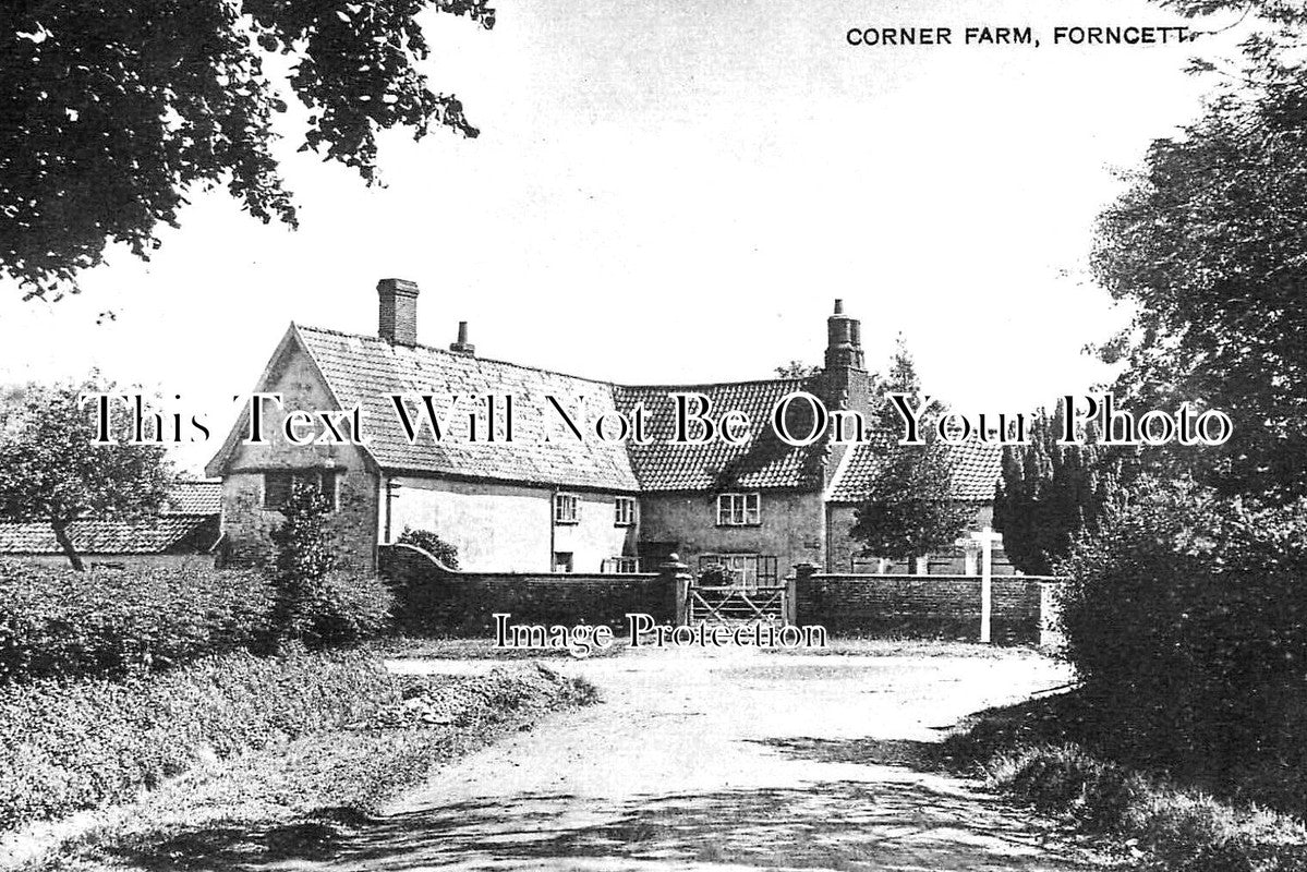 NF 3024 - Corner Farm, Forncett, Norfolk c1920