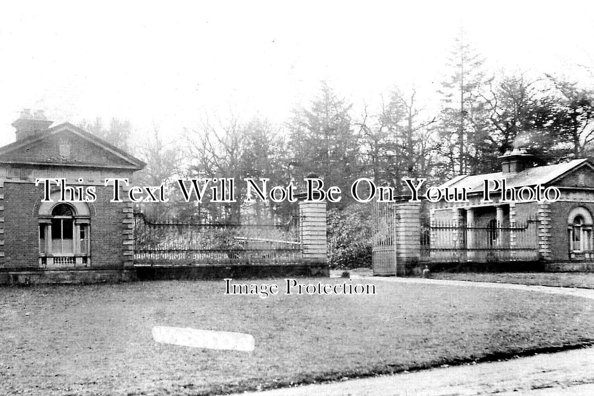 NF 3026 - Weston Longville Hall Gatehouses, Norfolk c1908