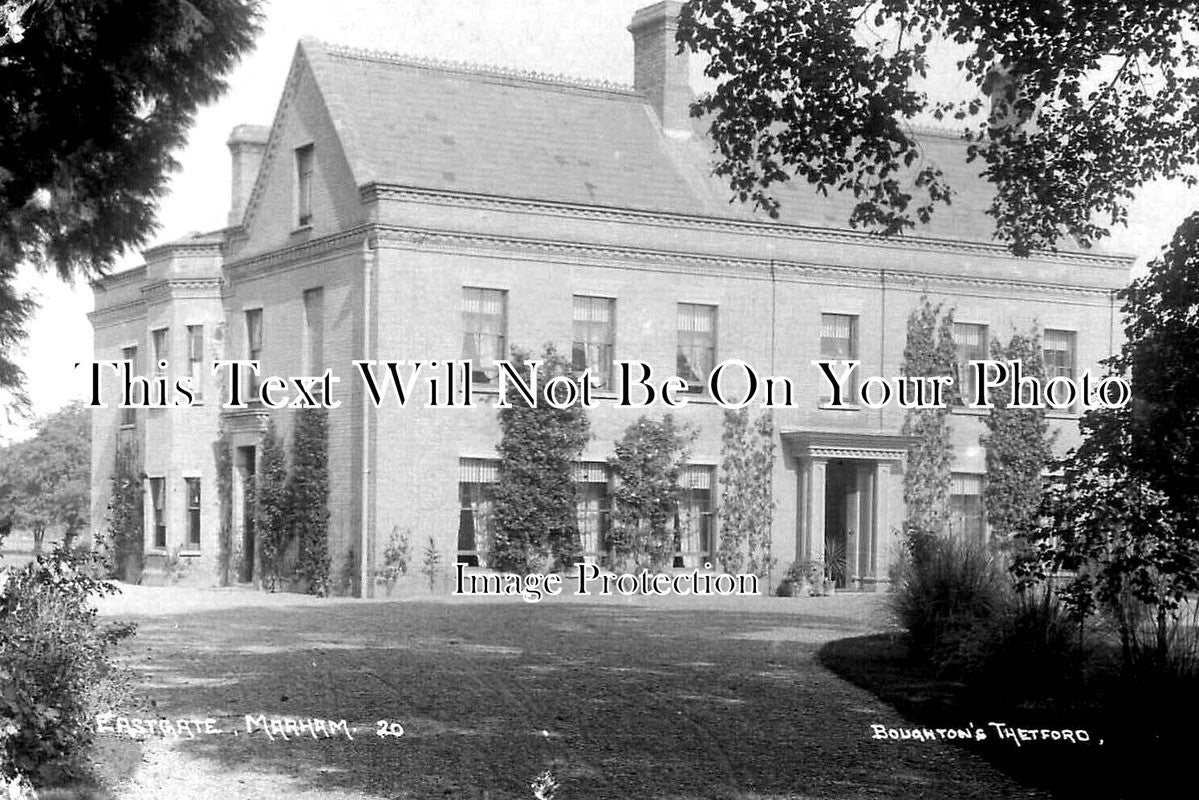 NF 3077 Eastgate Hall Manor House, Norfolk c1913 JB Archive
