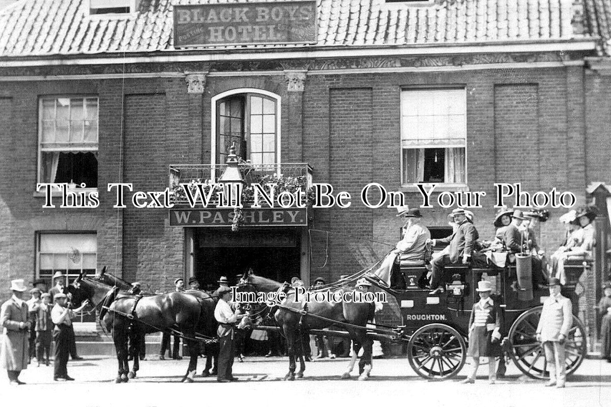 NF 3126 - Black Boys Hotel, Aylsham, Norfolk
