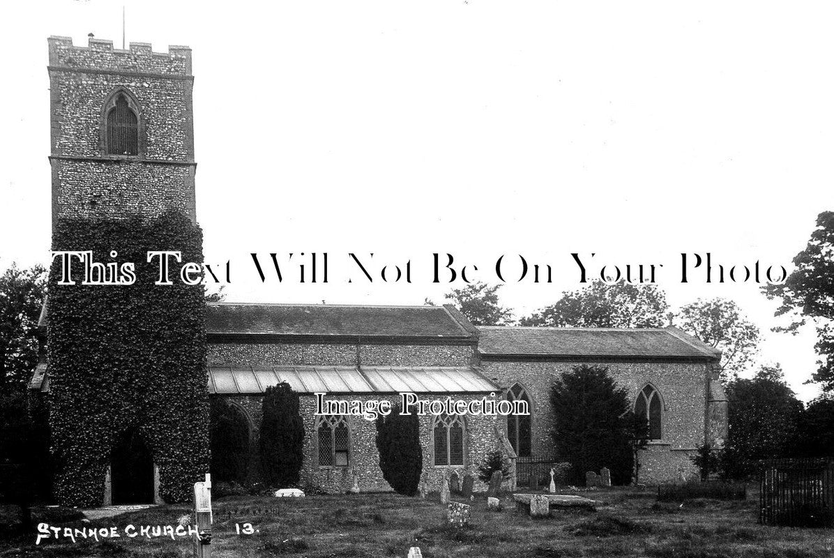 NF 3137 - Stanhoe Church, Norfolk c1923