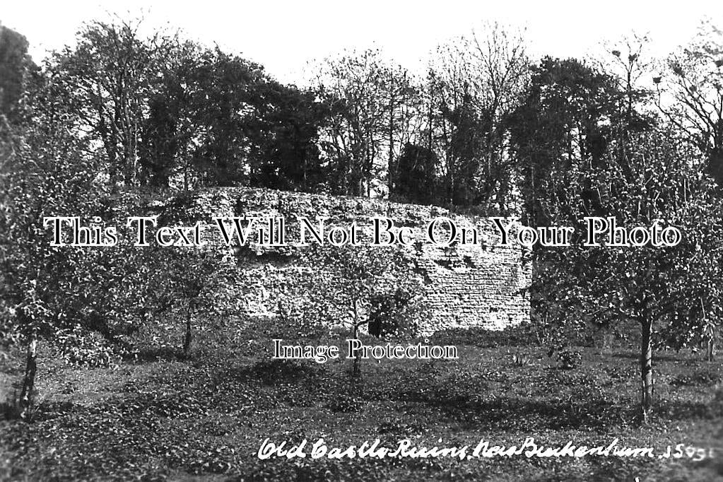 NF 3151 - Old Castle Ruins, New Buckenham, Norfolk