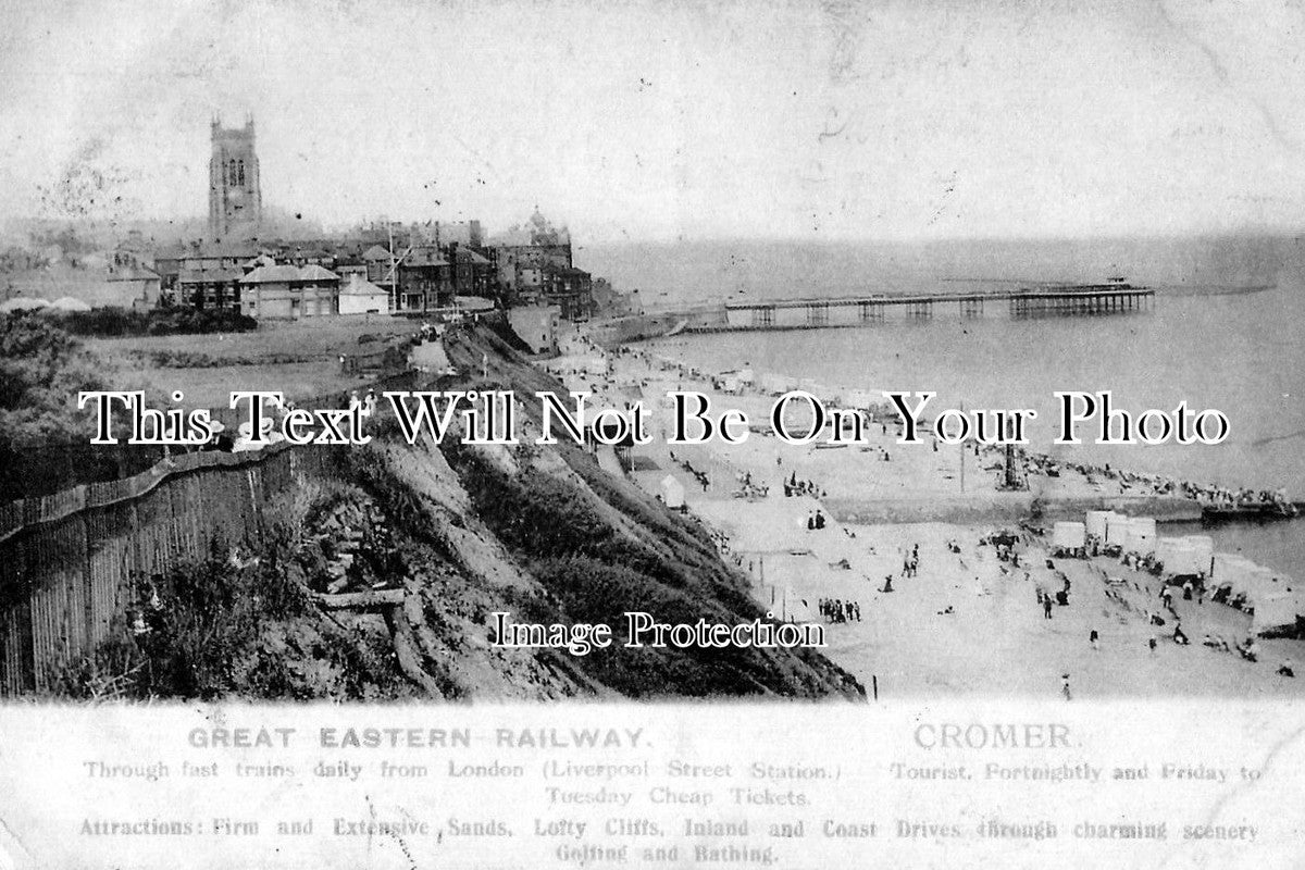 NF 325 - Cromer Great Eastern Railway, Norfolk c1903