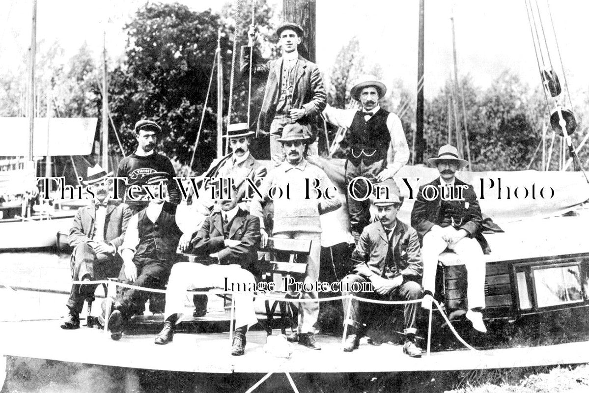 NF 3253 - Wroxham Victory Pleasure Wherry, Norfolk Broads 1904