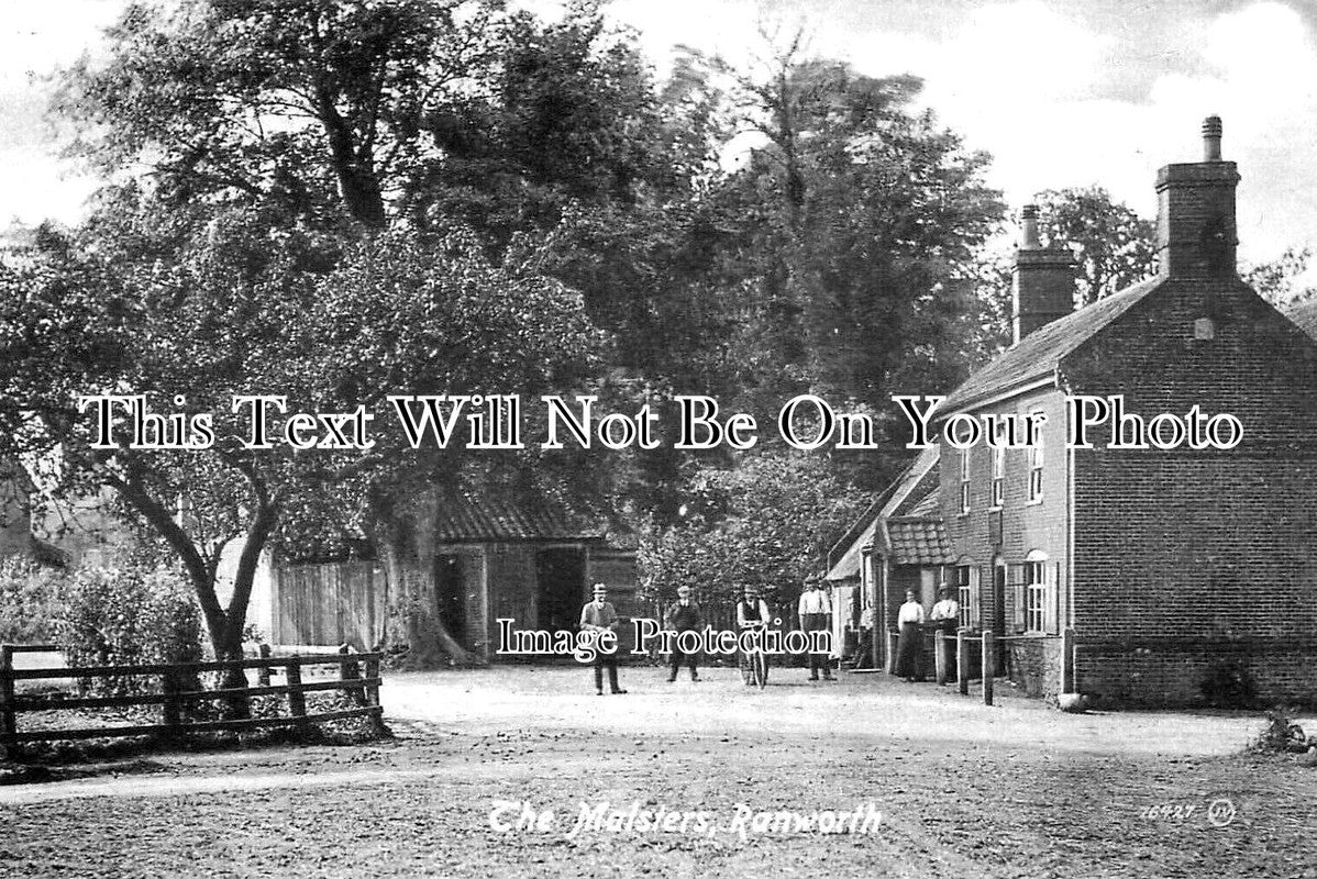 NF 3254 - The Malsters Pub, Ranworth, Norfolk c1908