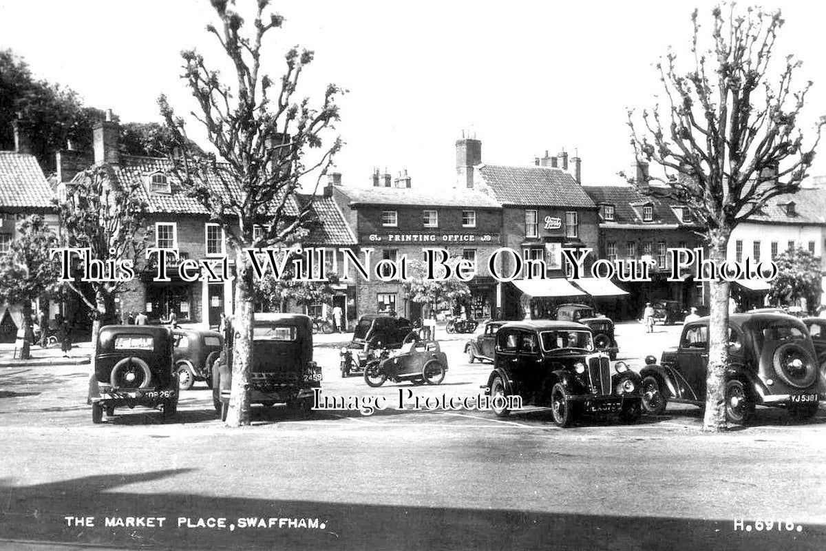 NF 3278 - The Market Place, Swaffham, Norfolk
